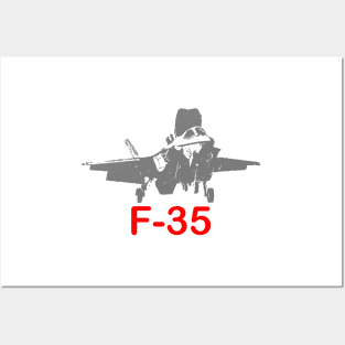 F-35 Lightning Military Aircraft Posters and Art